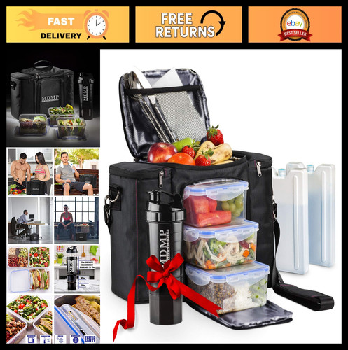 Insulated meal prep lunch bag - insulated,
