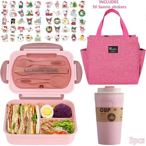 Insulated lunch box - box, 3pc