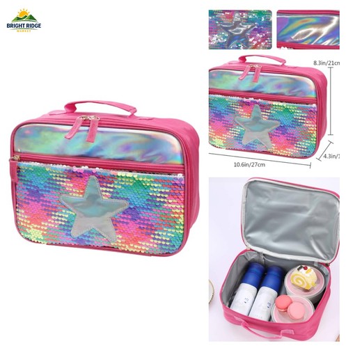 Insulated flip sequins lunch - insulated,